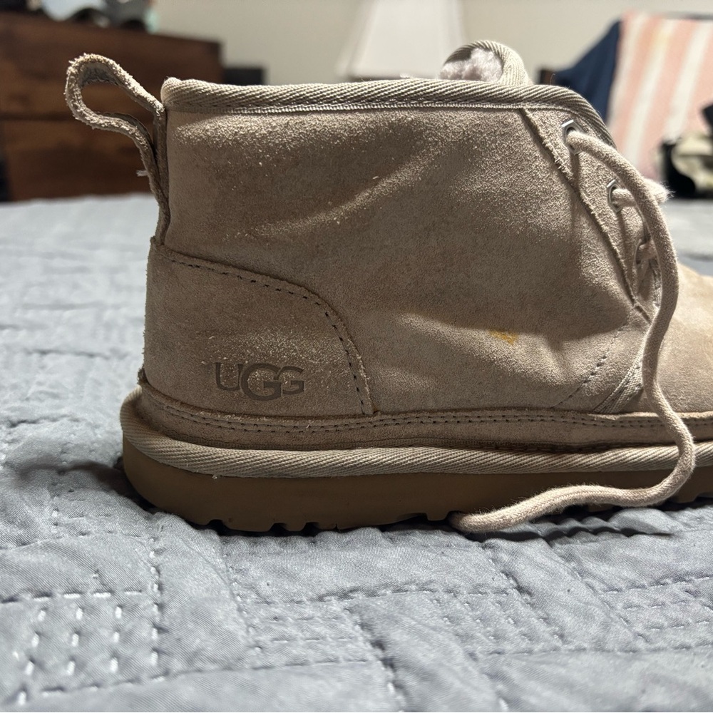 UGG grey Suede Ankle Boots